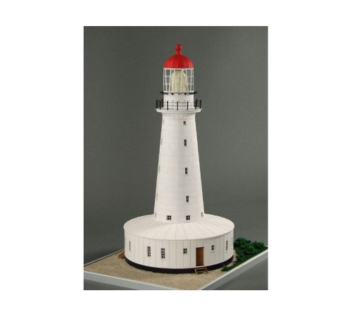 Сборная картонная модель Shipyard маяк North Reef Lighthouse (№55), 1/87