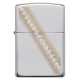 Зажигалка ZIPPO Classic с покрытием High Polish Chrome, латунь/сталь, серебристая, 36x12x56 мм