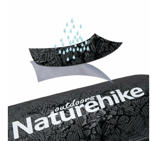 Сумка Naturehike NH19SN002 для спортзала черная L, 6927595738832