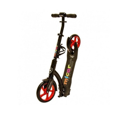 Самокат двухколесный Crosser (чёрный)