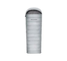 Ультралёгкий спальный мешок Naturehike RM80 Series Утиный пух Grey Size M, 6927595707197