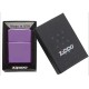 Зажигалка ZIPPO Classic с покрытием Abyss™, латунь/сталь, фиолетовая, глянцевая, 38x13x57 мм