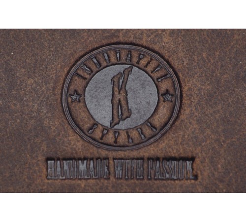 Ключница KLONDIKE Yukon, натуральная кожа в коричневом цвете, 11,5 х 2 х 7,5 см