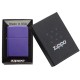 Зажигалка ZIPPO Classic с покрытием Purple Matte, латунь/сталь, фиолетовая, матовая, 38x13x57 мм