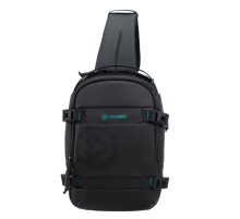Рюкзак на одно плечо TORBER Xtreme, чёрный, 20 х 8 х 31 см, 5л