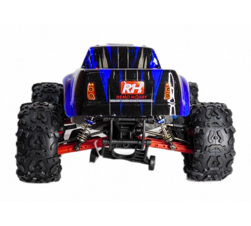 Радиоуправляемый монстр Remo Hobby Dinosaurs Master Brushless UPGRADE PLUS (синий) 4WD 2.4G 1/8 RTR
