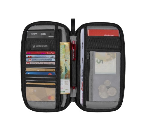 Органайзер VICTORINOX TA 5.0 Travel Organizer с RFID защитой, чёрный, нейлон, 13x3x26 см