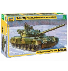 Сборная модель ZVEZDA Российский основной боевой танк Т-80УД, 1/35