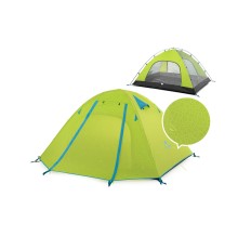 Палатка Naturehike P-Series NH18Z033-P 210T/65D, трехместная, светло-зеленая, 6975641887492