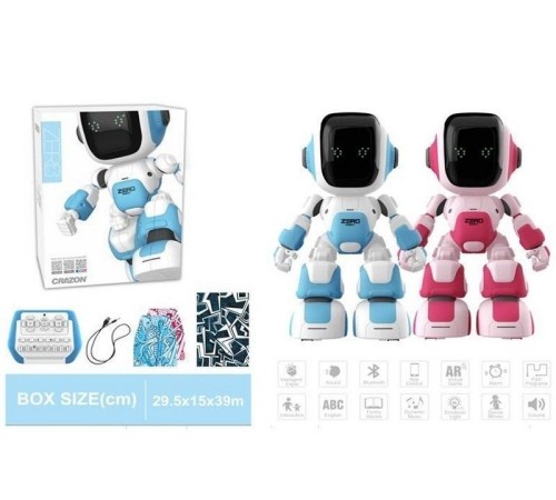 Радиоуправляемый робот Crazon CR-1801 ZERO Robot звук, свет, танцы