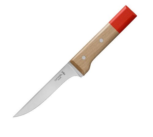 Нож разделочный для мяса и курицы Opinel №122, деревянная рукоять, нержавеющая сталь, 002129