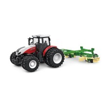 Р/У фермерский трактор Korody с роторной косилкой, двойные колеса 1/24 2.4G 6CH RTR