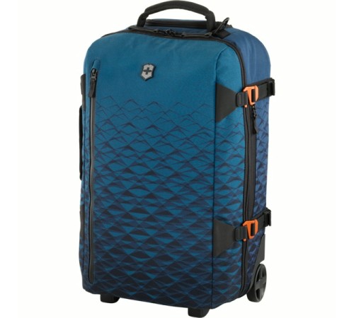 Сумка на колёсах VICTORINOX Vx Touring, синяя, ткани VX4 и VXTek, 35x20x55 см, 33 л