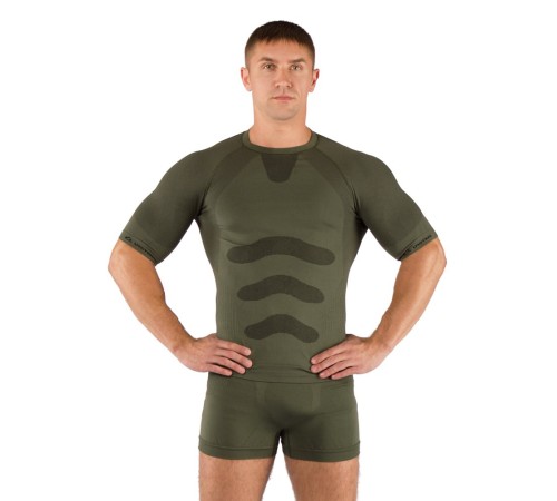 Футболка мужская Abel/ кор. рукав/ синтетика/ зеленый/ S-M, Abel6262SM