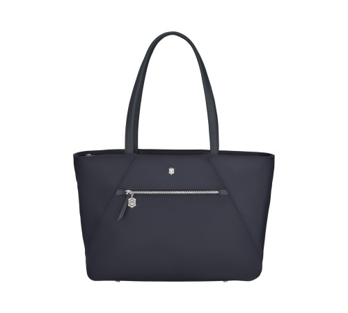 Сумка VICTORINOX Victoria Signature Tote, синяя, нейлон/кожа, 51x15x30 см, 19 л