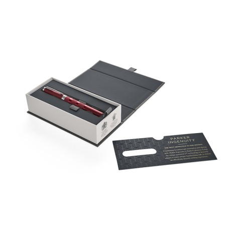 Ручка 5-й пишущий узел Parker Ingenuity Deluxe Deep Red PVD CT