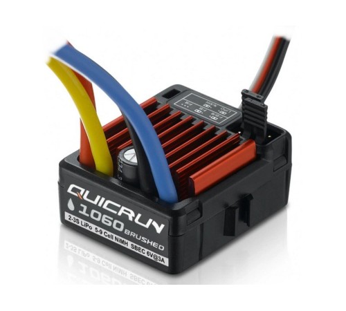 Коллекторный регулятор Hobbywing QUICRUN-WP-1060-BRUSHED-SBE-T-PLUG (60A-360A, 1/10)