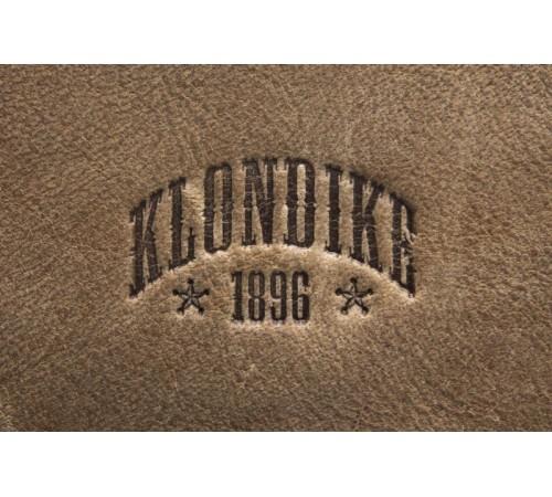Сумка KLONDIKE «Bill», натуральная кожа в коричневом цвете, 40 х 32 х 7 см