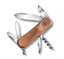 Нож перочинный VICTORINOX EvoWood 10, 85 мм, 11 функций, рукоять из орехового дерева