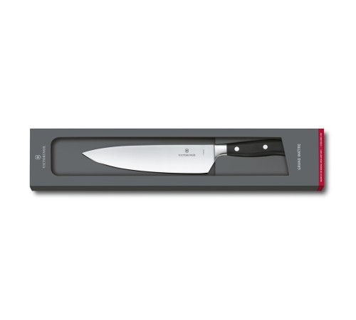 Нож шеф-повара VICTORINOX Grand Maître, кованый, 20 см, чёрный