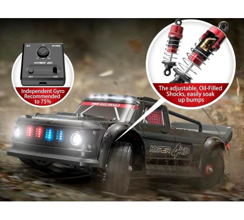 Радиоуправляемая машина для дрифта MJX Hyper Go 14301 Brushless 4WD 2.4G LED 1/14 RTR