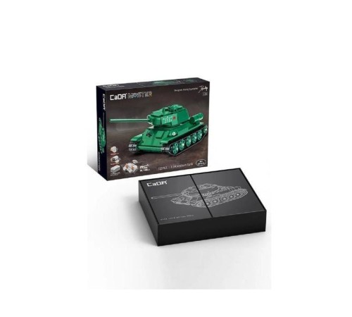 Радиоуправляемый конструктор CaDA MASTER Советский танк Т-34 1/35 (722 детали)