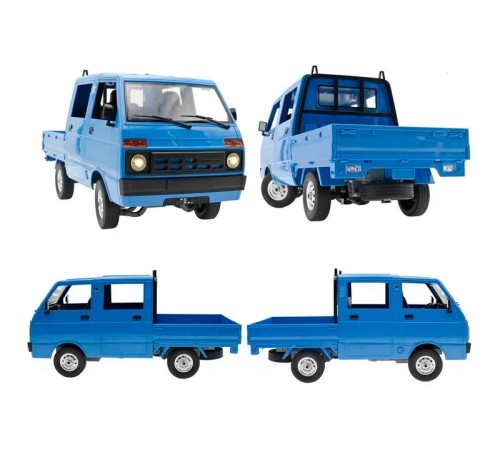 Радиоуправляемая машина WPL китайский грузовичок D-32 (синяя) 2.4G 1/10 RTR