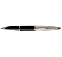Перьевая ручка Waterman Carene Deluxe Black. Перо - золото 18К.