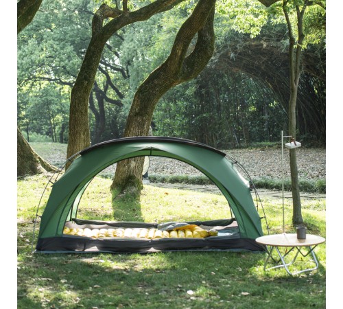 Палатка Naturehike Bear-UL2 NH20ZP108 20D двухместная, зеленая, 6927595747711