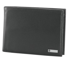 Портмоне VICTORINOX Altius 3.0 Innsbruck, чёрное, натуральная кожа наппа, 13x2x10 см