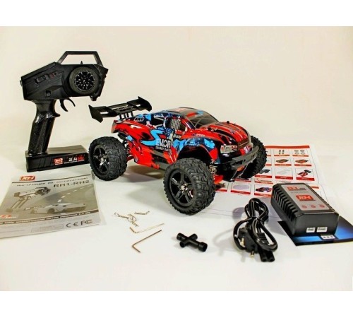 Радиоуправляемая трагги Remo Hobby S EVO-R UPGRADE (красный) 4WD 2.4G 1/16 RTR