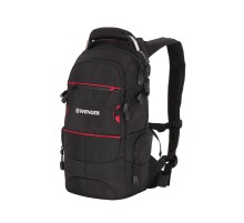 Рюкзак WENGER, чёрный/красный, полиэстер 1200D PU, 23х18х47 см, 22 л