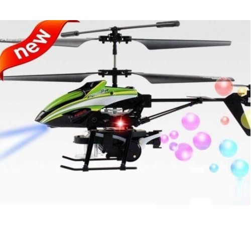 Р/У вертолет WLToys V757 IR RTF с мыльными пузырями