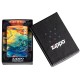 Зажигалка ZIPPO Classic с покрытием 540 Tumbled Brass, латунь/сталь, разноцветная, 38x13x57 мм