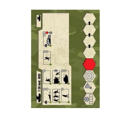 Сборная модель ZVEZDA Советский легкий танк Т-26 (обр. 1933г), 1/100