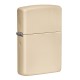 Зажигалка ZIPPO Classic с покрытием Flat Sand, латунь/сталь, бежевая, матовая, 38x13x57 мм