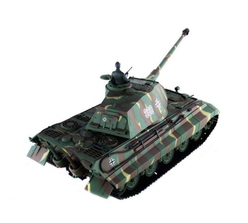 Радиоуправляемый танк Heng Long King Tiger (башня Porsche) Original V6.0  2.4G 1/16 RTR