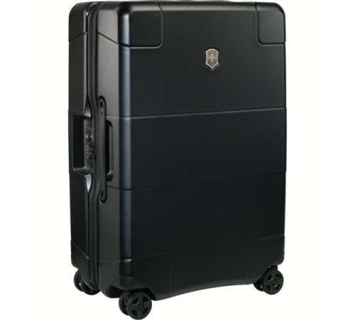 Чемодан VICTORINOX Lexicon, чёрный, 100% поликарбонат, 45x28x68 см, 73 л