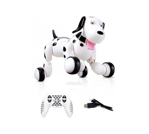 Радиоуправляемая робот-собака HappyCow Smart Dog 2.4G (черная)