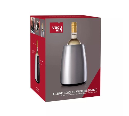 Охладительное ведёрко для вина Vacu Vin Elegant, нержавеющая сталь