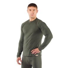 Футболка  мужская Atar/ дл. рукав/ шерсть 160/ зеленый/ S, Atar6262S