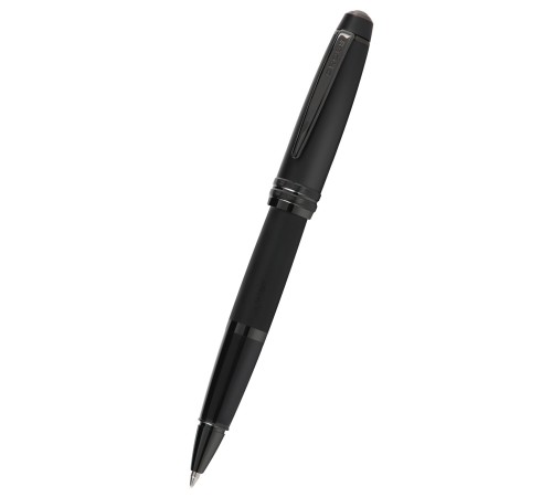 Ручка-роллер Cross Bailey Matte Black Lacquer. Цвет - черный.