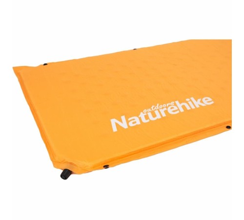 Коврик для сна Naturehike NH15Q002-D с подушкой оранжевый, 6927595705100