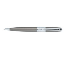 Ручка шариковая Pierre Cardin BARON, цвет - серый. Упаковка В.