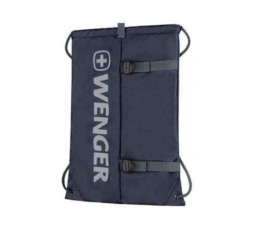 Рюкзак-мешок на завязках WENGER XC Fyrst, синий, полиэстер, 35x1x48 см, 12 л