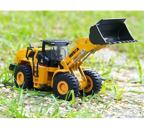 Металлический фронтальный погрузчик HUI NA TOYS 1/50 PRO
