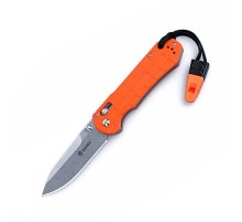 Нож Ganzo G7452P-WS оранжевый, G7452P-OR-WS