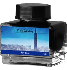 Флакон чернил Pierre Cardin 15мл, серия CITY FANTASY цвет Sky Blue (Синий Небесный)