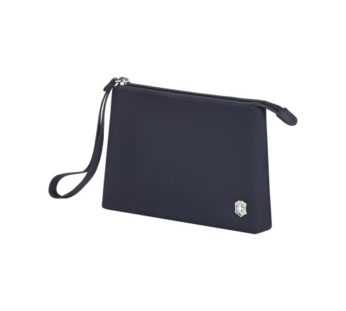 Рюкзак VICTORINOX Victoria Signature Deluxe Backpack, синий, нейлон/кожа, 32x18x39 см