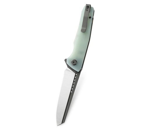 Нож Bestech Slyther сталь 14C28N, рукоять G10 прозрачная